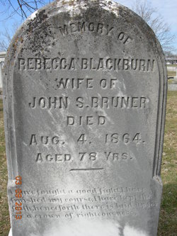  Rebecca <I>Blackburn</I> Bruner