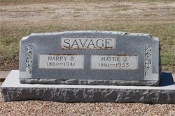  Henry Bennett “Harry” Savage