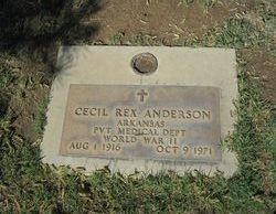 Cecil Rex Anderson