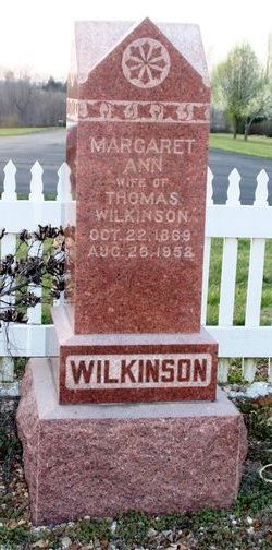  Margaret Ann <I>Maupin</I> Wilkinson