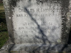  Charles H Emerson