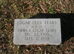  Edgar Levy Fears Jr.