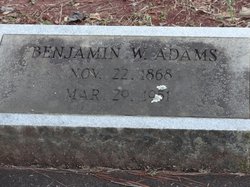  Benjamin W. Adams