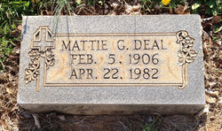 Mattie Goodnight Deal (1906-1982)