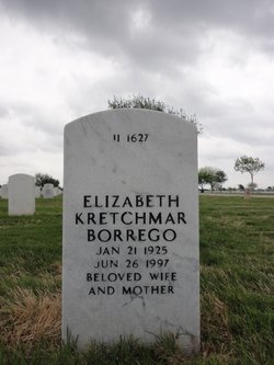  Elizabeth “Betty” <I>Kretchmar</I> Borrego