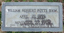 Dr William Herbert Potts