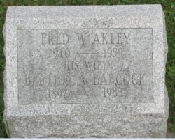  Fred W Akley