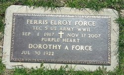  Dorothy A <I>Eckler</I> Force