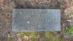 Betty Poole Ledbetter (1877-1953)
