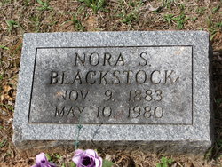  Elnora “Nora” <I>Shook</I> Blackstock