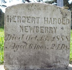  Herbert Harold Newberry
