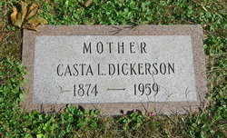  Casta L. <I>Goodrich</I> Dickerson