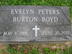  Evelyn V <I>Peters</I> Boyd