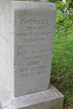  Thomas Lawrence Dawson