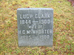  Lucy <I>Clark</I> McWhorter