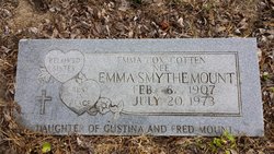 Emma Smythe <I>Mount</I> Cox Cotten