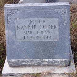  Nannie Lee <I>Cowart</I> Coker