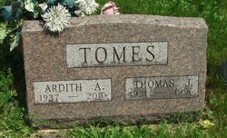  Ardith Ann <I>Nelson</I> Tomes