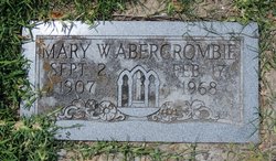  Mary W Abercrombie