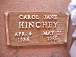  Carol Jane <I>Abbott</I> Hinchey