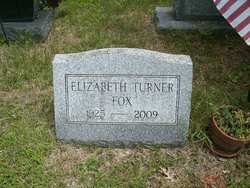  Elizabeth Mary “Betty” <I>Turner</I> Fox