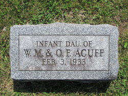  Infant Daughter Acuff