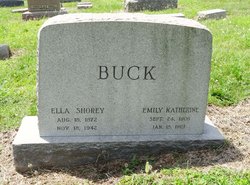  Ella E <I>Shorey</I> Buck