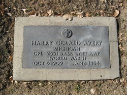  Harry Gerald Avery