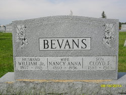  Nancy Ann <I>Hague</I> Bevans