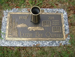  Lizzie Bee <I>Frazier</I> Qualls