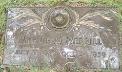  Myrna Myrtle “Myrnie” Merrill