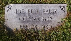  Joseph Pete “Joe” Baicy Sr.