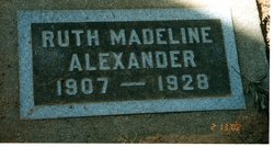  Ruth Madeline Alexander