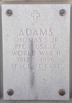  Thomas S Adams Jr.