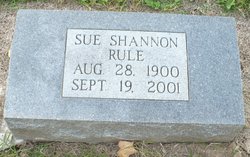  Sue <I>Shannon</I> Rule