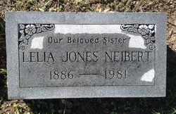  Lelia <I>Jones</I> Neibert
