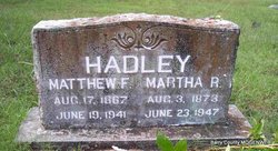Martha Rowena Fly Hadley (1873-1947)
