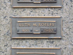  Ruth May <I>Tefft</I> Roelfs