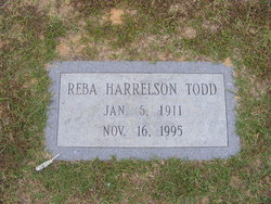  Reba Mae <I>Harrelson</I> Todd