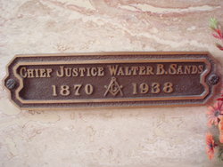 Judge Walter Booth Sands