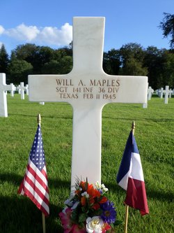 Sgt Will Andrew “Billie” Maples