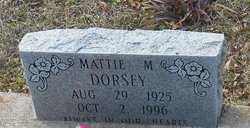  Mattie Mae <I>Abrams</I> Dorsey