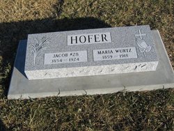  Maria <I>Wurtz</I> Hofer