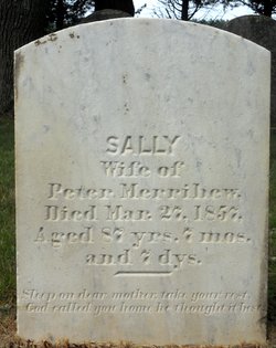  Sarah “Sally” <I>Andrews</I> Merrihew