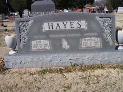  Florence Ethel <I>Harris</I> Hayes