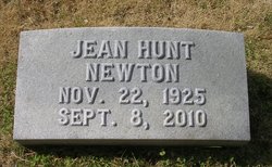  Jean <I>Hunt</I> Newton