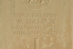 Rifleman W Coleman