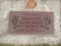  Ronda Faye <I>Armstrong/ Hinman</I> Rosencrantz