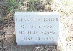  Infant Daughter Adams