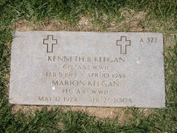  Kenneth B. Keegan